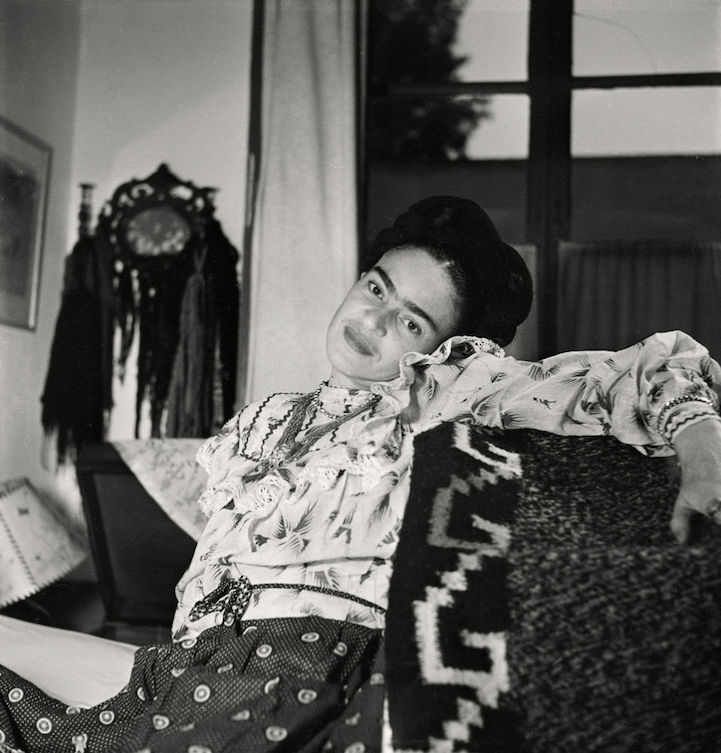 Foto de Frida Kahlo por Gisle Freund