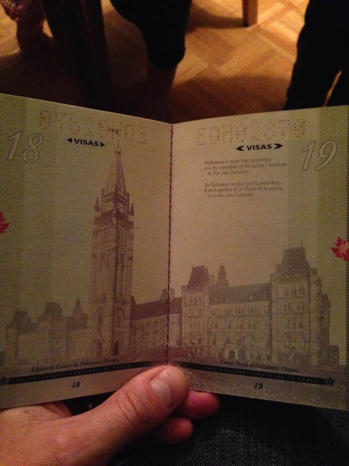 canadian passport blacklight