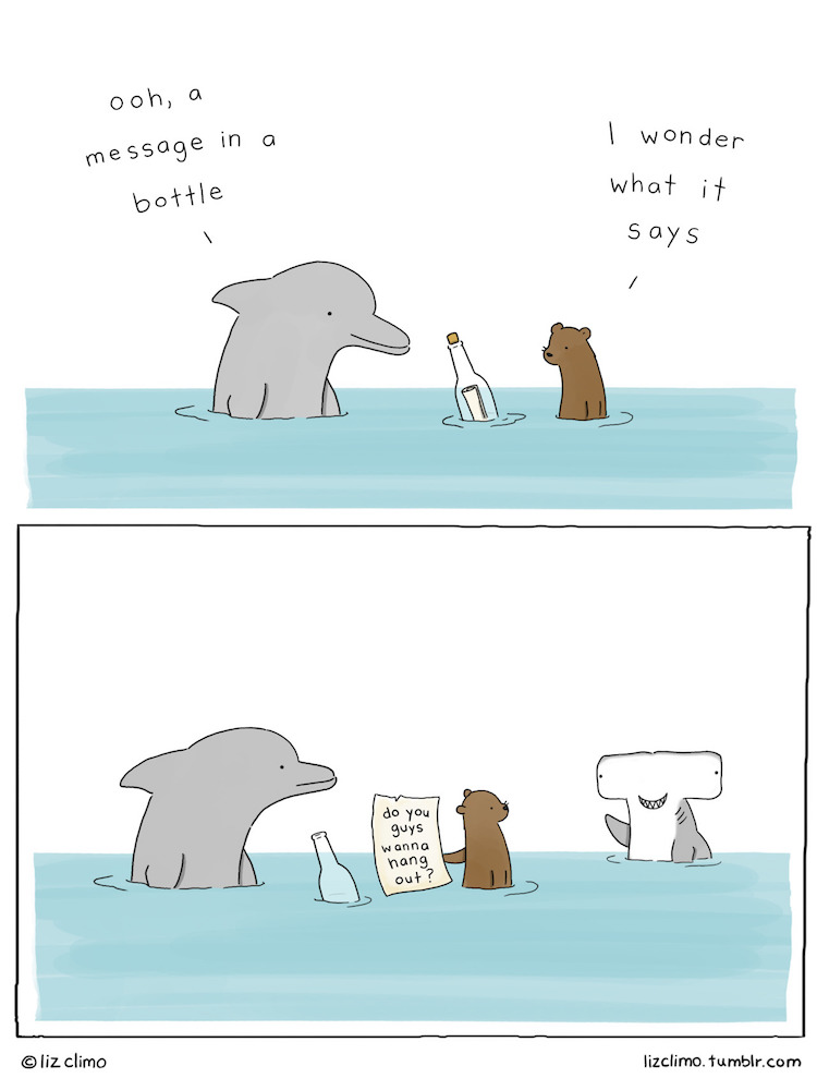 Adorable Animal Characters In Charming Web Comics