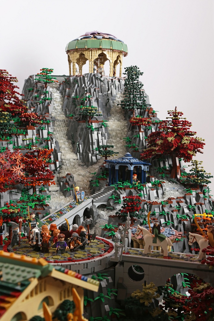 Rivendell with 200,000 LEGO Bricks