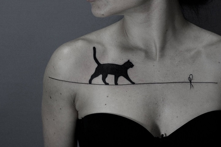 Tatouages minimalistes Ilya Brezinski