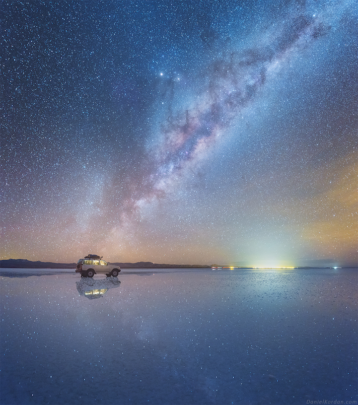 Photo d'un lac de sel par Daniel Kordan