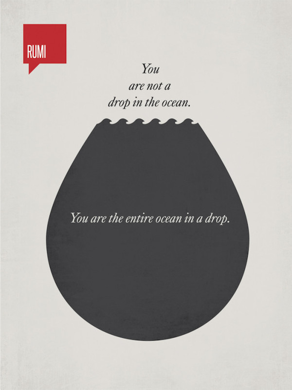 Famous Quotes Illustrated with Minimalist Designs