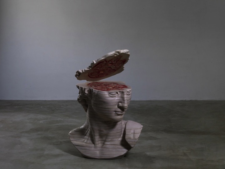 Fleshy Raw Meat Internal Anatomy of Classic Sculptures by Cao Hui