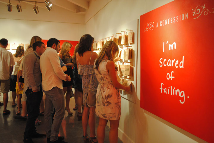 Artist Exposes Thousands Of Anonymous Confessions In Revealing Show