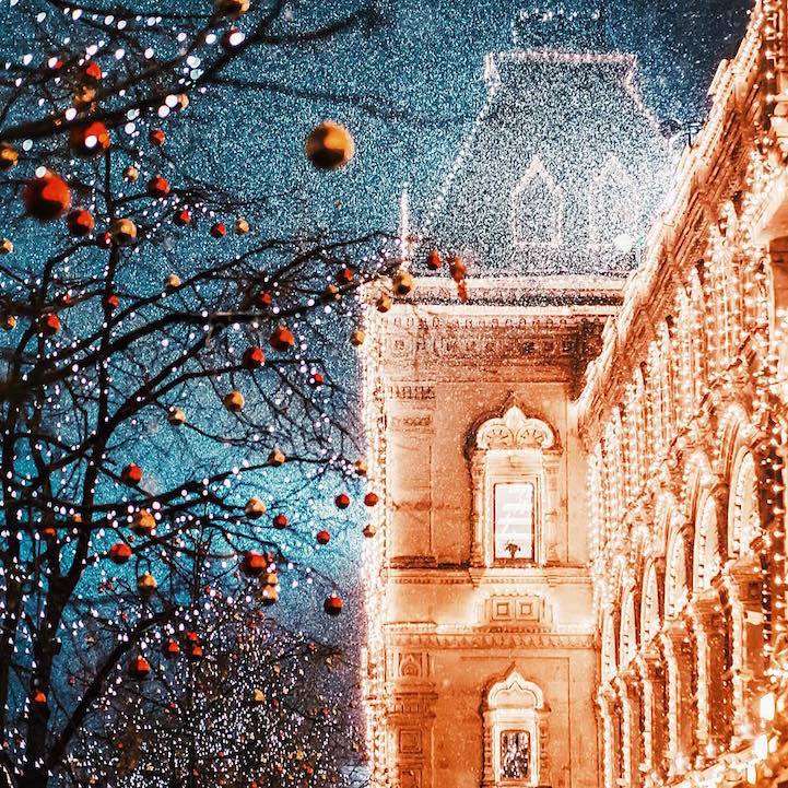 Sparkling City of Moscow Celebrates Orthodox Christmas in a Magical ...