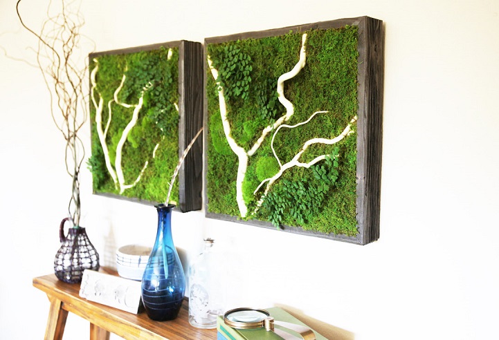 Eco Friendly Botanical Wall Art Brings The Self Sustaining