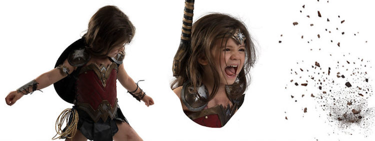 Toddler Embodies Wonder Woman