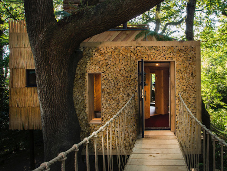 Luxury Treehouse Hidden In The Woodland
