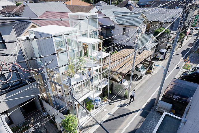 Tokyo Transparent House by Sou Fujimoto Architects