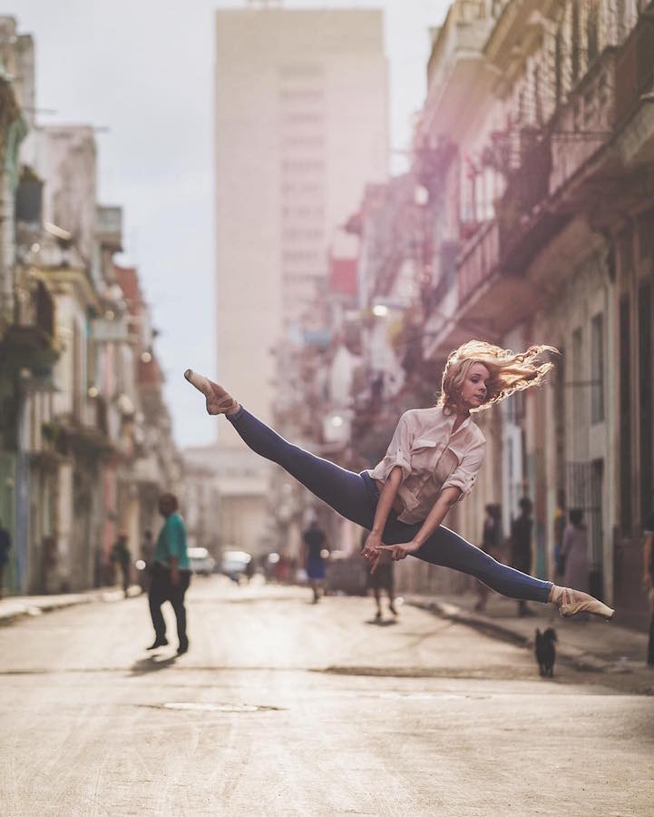 Breathtaking Portraits Capture Ballets Finest Dancing On The Streets