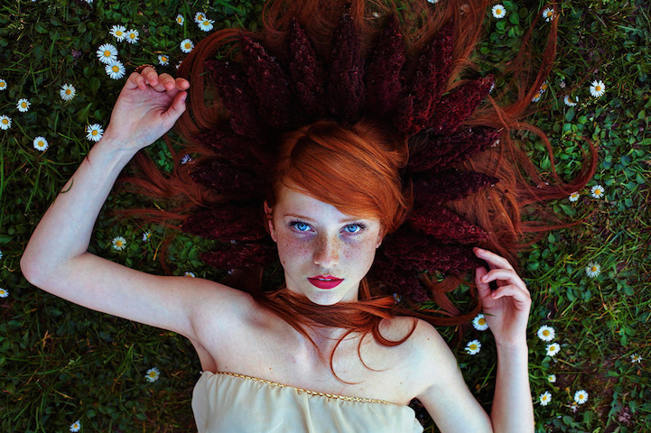 Striking Portraits Of Gorgeously Freckled Redheads By Maja Topcagic