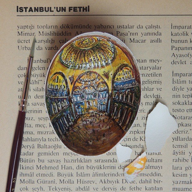 sreyya noyan architecture eggshell art eggshell painting egg art