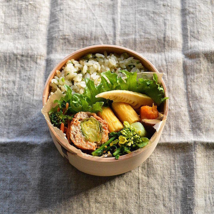 Chicky Tamagoyaki Bento Salad - Sumopocky