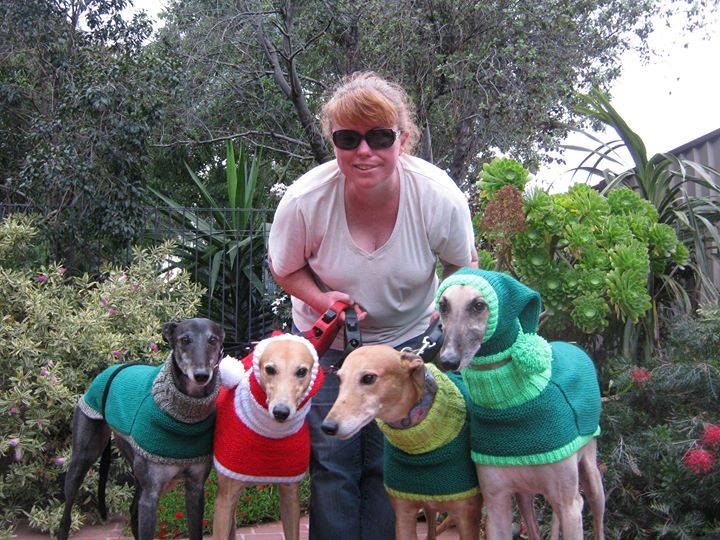 knitted greyhound coats