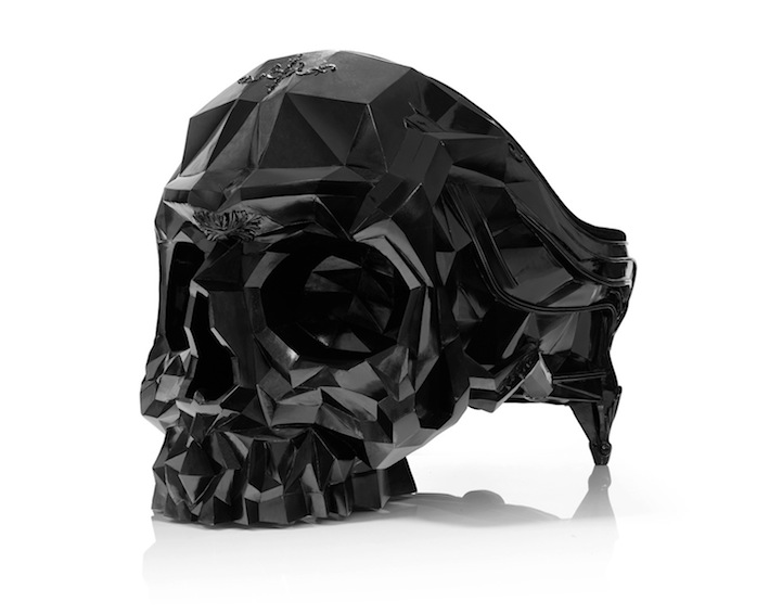 Sculptural Skull Armchair Fit For An Evil Genius