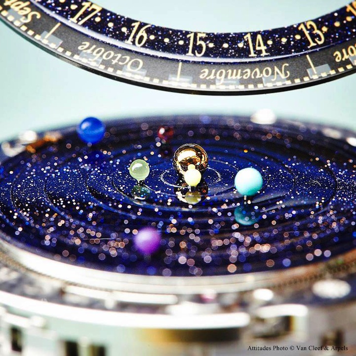 Extraordinary Planetarium Watch Elegantly Orbits Planets Around the Sun