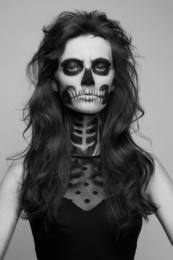 skeleton makeup