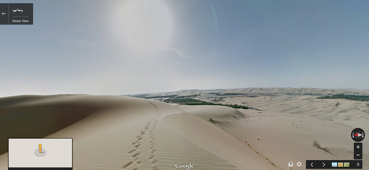 Google Street View Uses Camels to Capture Stunning Images of the ...