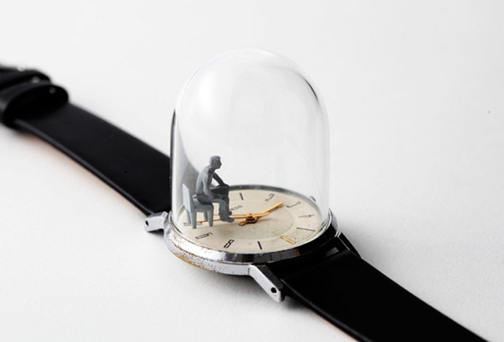 Dominic Wilcox Watch Sculptures