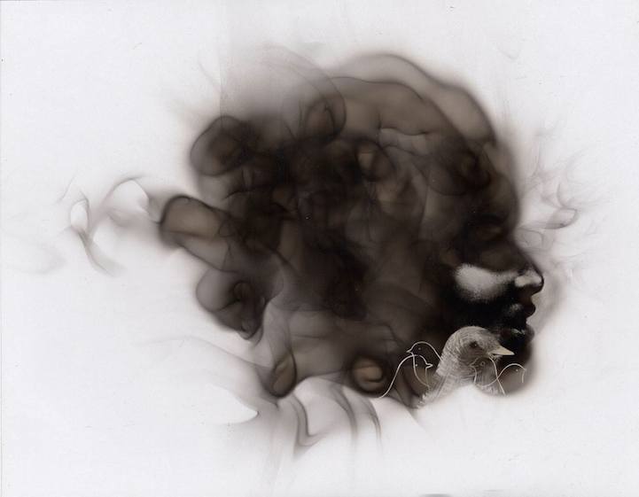 Artist Uses Fire and Soot to Paint Elegant Illustrations