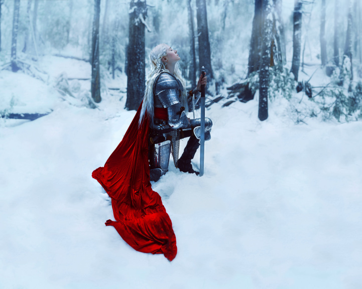 Interview: Portraits of Medieval Knights Reimagined as Fearless Women ...