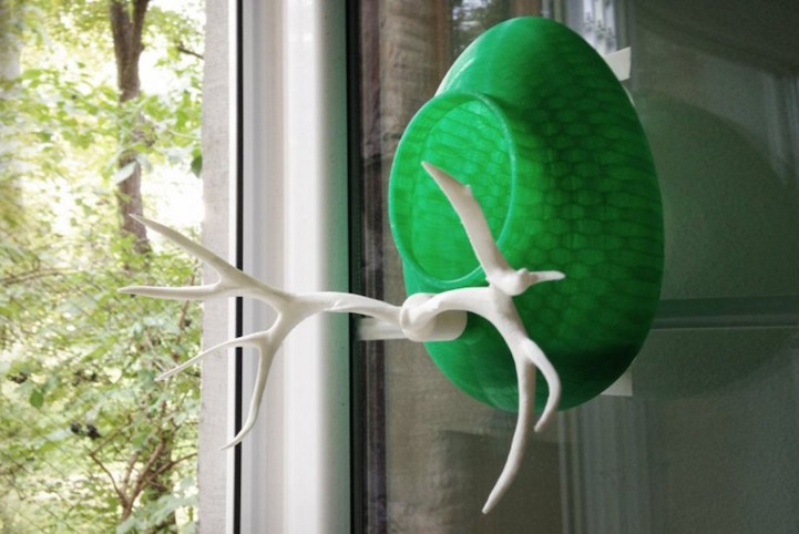 3D-Printed Nests Bring Birds Back Into.