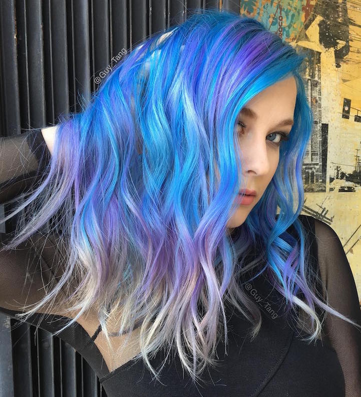 Mermaid Hair Color Ideas For Short Hair Best Short | My XXX Hot Girl