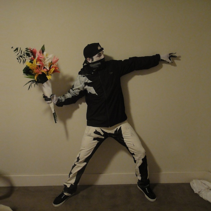 Incredibly Awesome Banksy Costume.