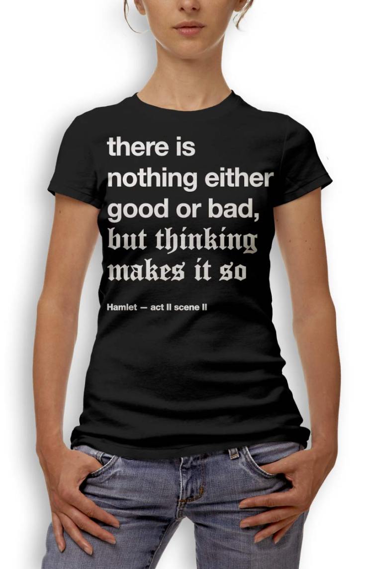 Shakespeare's Famous Quotes on T-Shirts