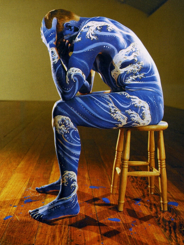 Surreal Body Painting Art by Carolyn Roper