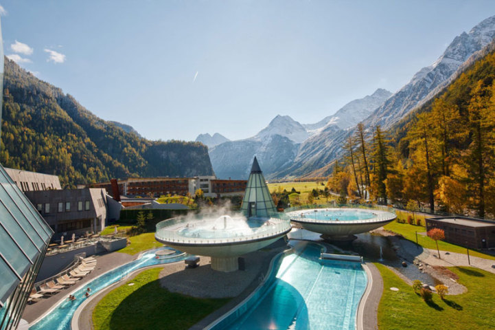 Austria’s Beautiful Mountainside Thermal Retreat