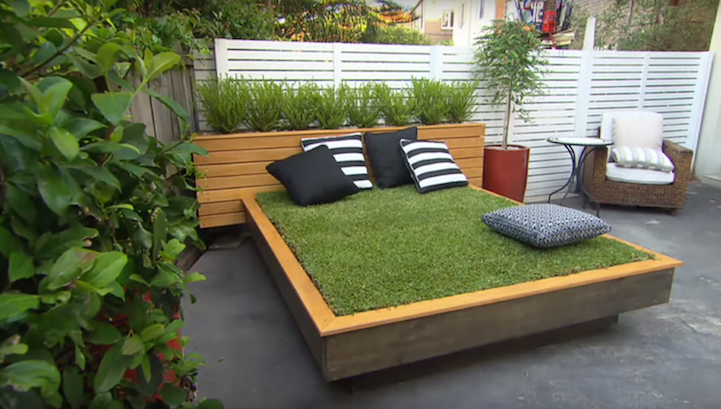 Diy Grass Bed Offers A Cozy Green Oasis - Cat Grass Bed Diy