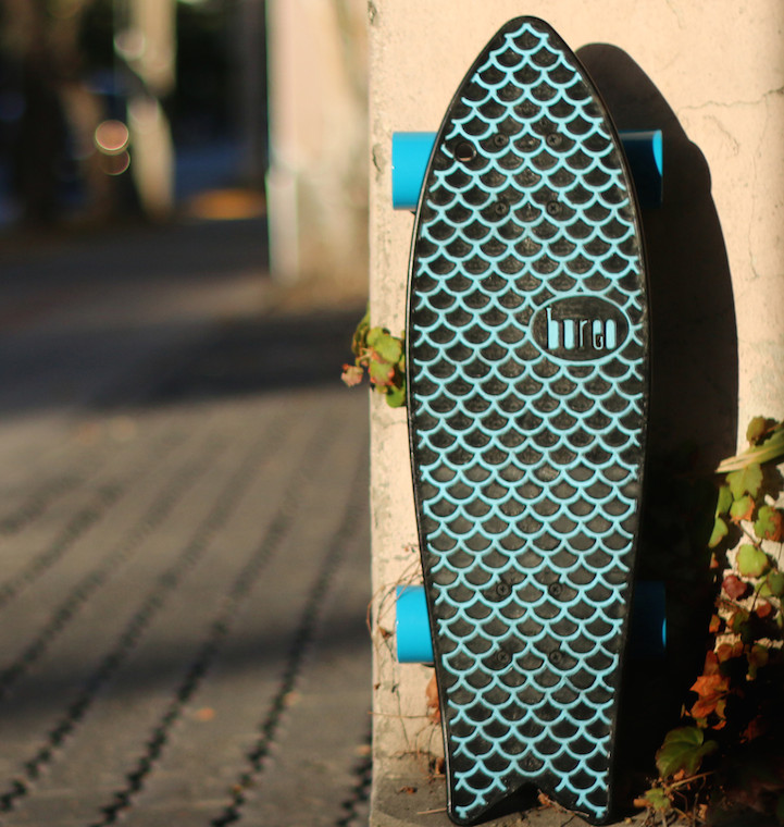 Eco-Friendly Skateboard is Made Using Recycled Fishing Nets
