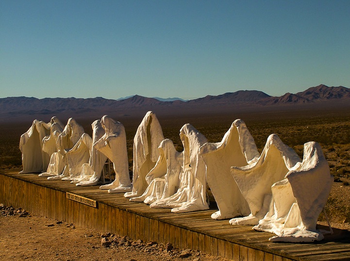 The Last Supper in Ghost Sculptures