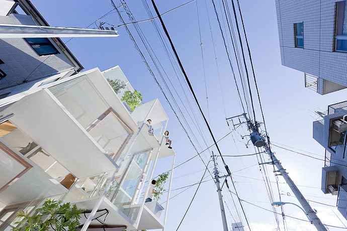 Transparent House in Tokyo by Sou Fujimoto Architects