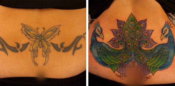 Creative Before And After Tattoos Transform Bad Body Art Into