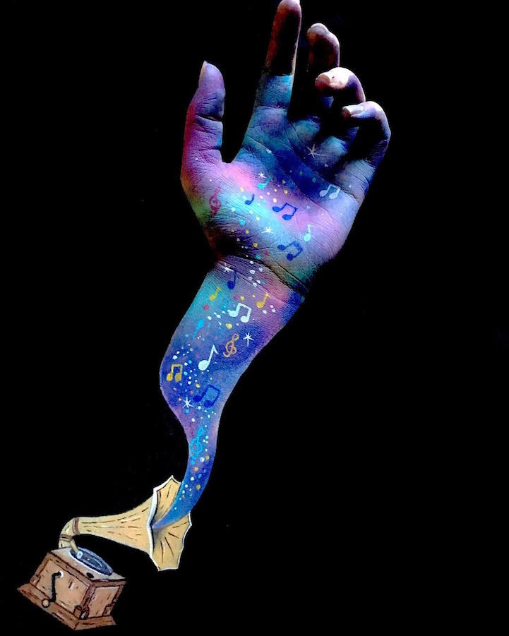 body painting illusions