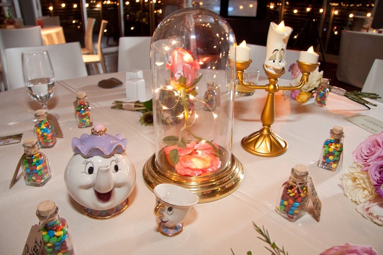 Beauty And The Beast Magical Touch In DIY Centerpieces
