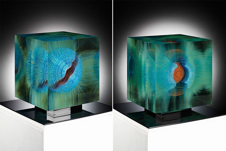glass 3d painting