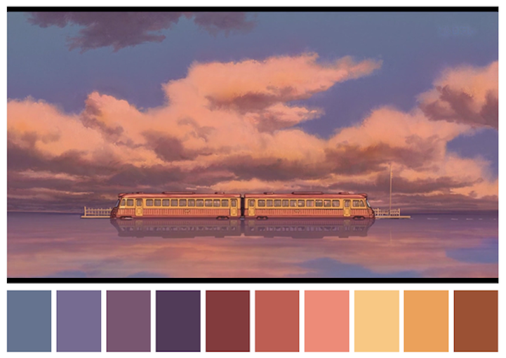 Cinema Palettes paletas de colores de cine