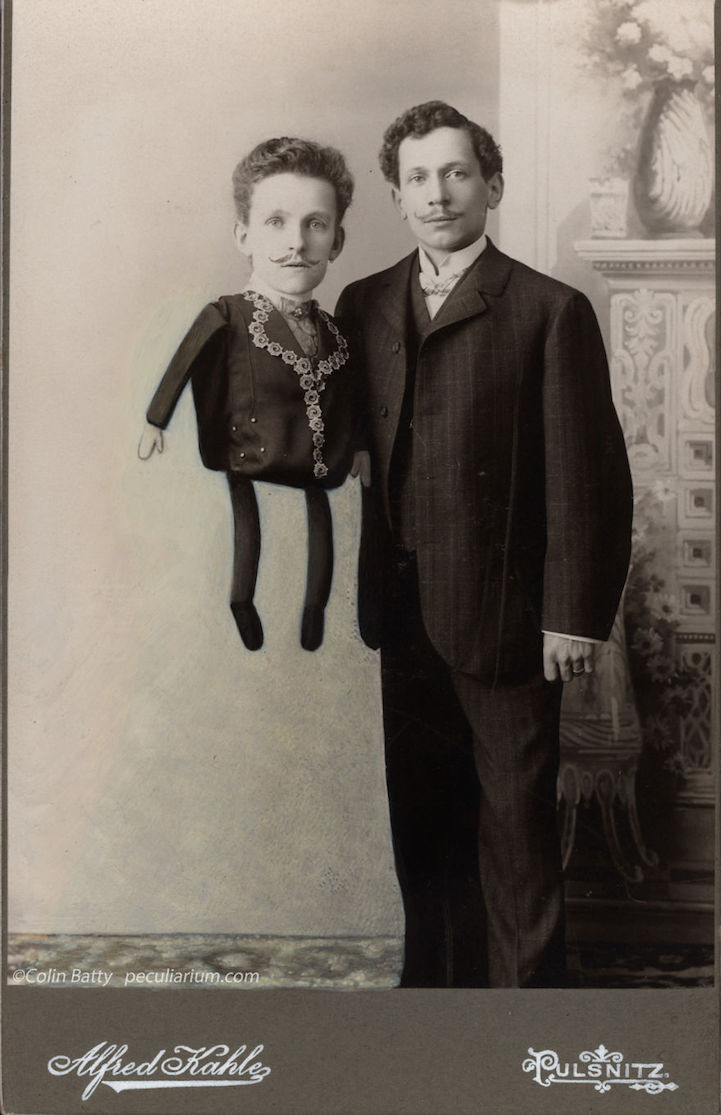 Artist Amusingly Adds Strange Details To Old Photos