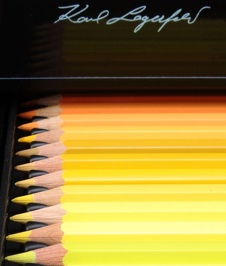 Karl Lagerfeld Designed an Elegant Chest of Art Supplies to Celebrate a  Love of Drawing