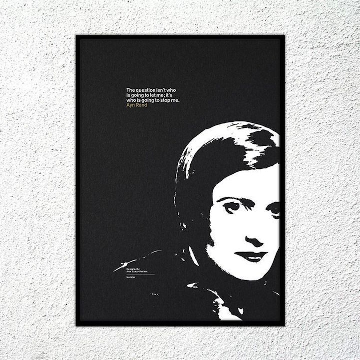 Minimalist Posters Show Inspirational Quotes From the 