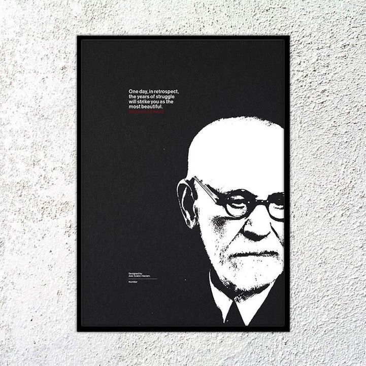 Minimalist Posters Show Inspirational Quotes From the World's Greatest ...