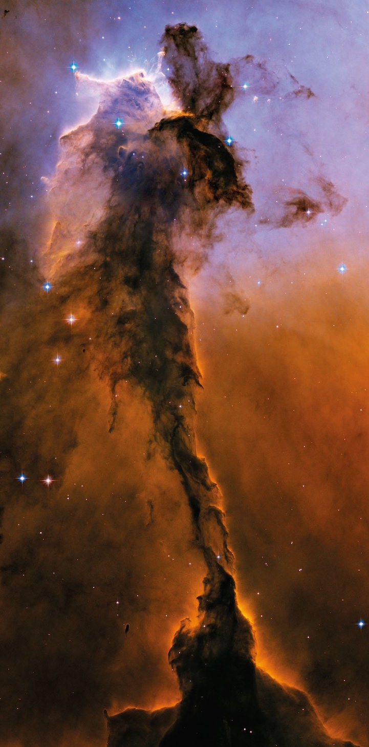 photo de l'espace par le télescope Hubble 