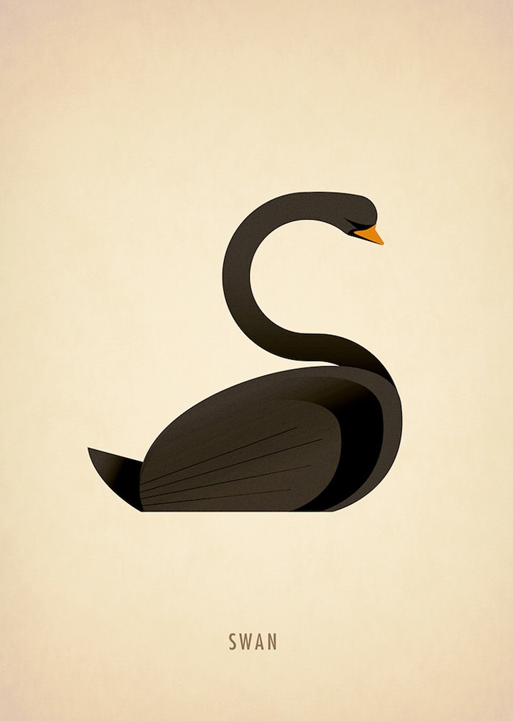 Adorable Animals Form Whimsical Alphabet Letters