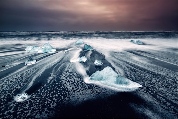 black sand beach iceland