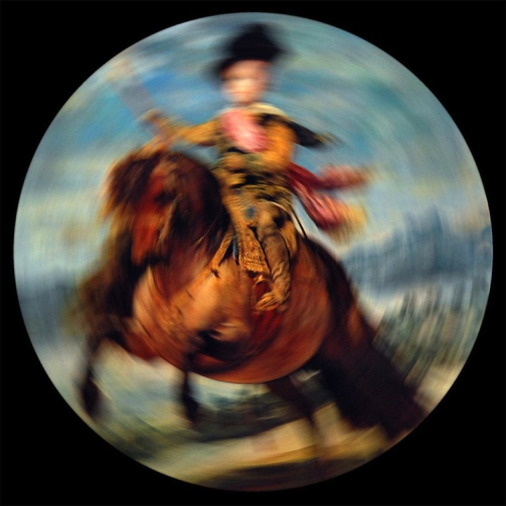 Spinning Record Player Artwork