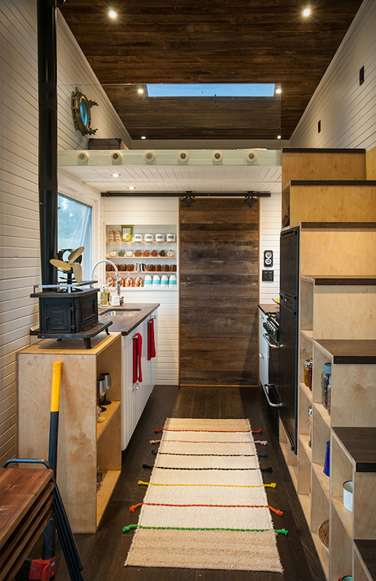 Barnwood Ceilings In Cozy Home